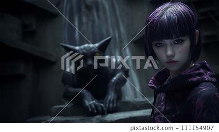 Image of Cat Girl - No1-11- 111154907