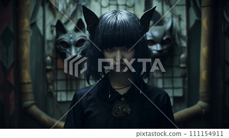 貓女孩的形象 - No1-14- 111154911