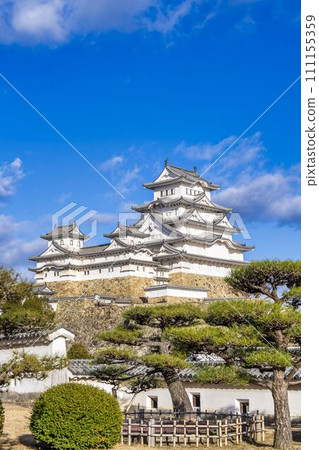 國寶姬路城、大城堡塔樓和石牆，兵庫縣姬路市 111155359