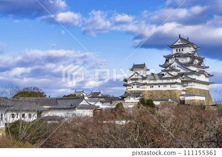 國寶姬路城、大城堡塔樓和石牆，兵庫縣姬路市 111155361