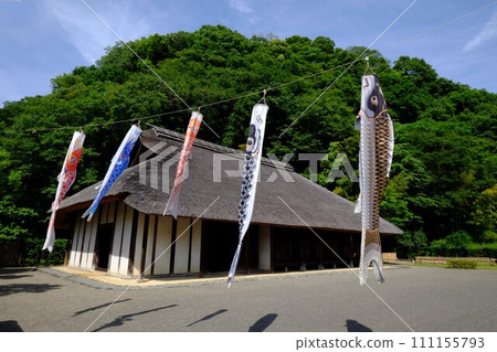 古民居與鯉魚旗[相模原市大島5月] 111155793