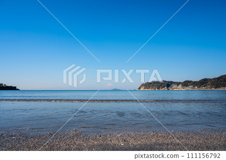 Zushi Beach in Kanagawa Prefecture Zushi Beach in Kanagawa Prefecture 111156792