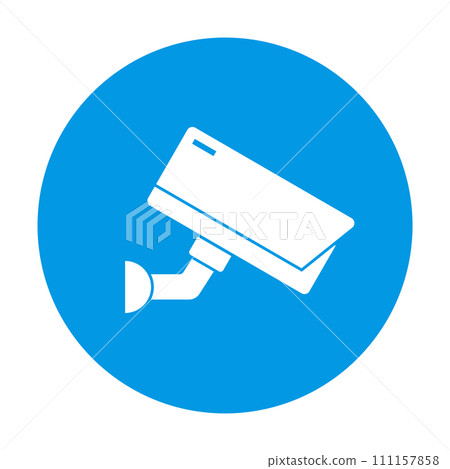 Security camera vector icon for graphic design, logo, web site, social media, mobile app, ui 111157858