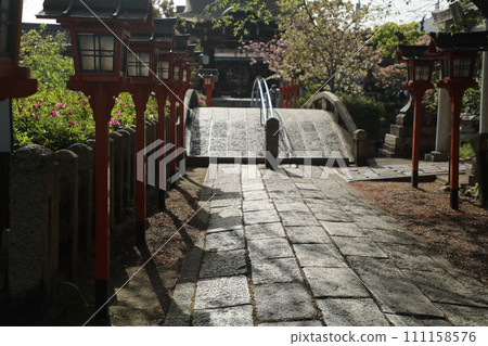 冬天的六園神社 冬天的六園神社 111158576