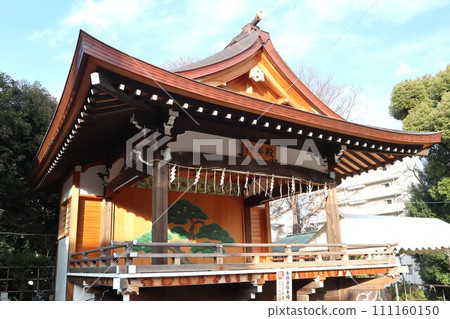 品川神社的神樂殿 品川神社的神樂殿 111160150