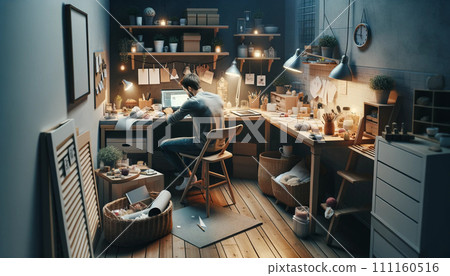 male professional worker 111160516