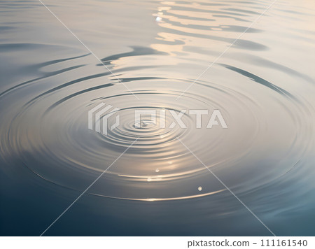 water surface with ripples 111161540