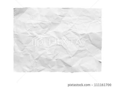 piece of white paper tear isolated on white background 111161700
