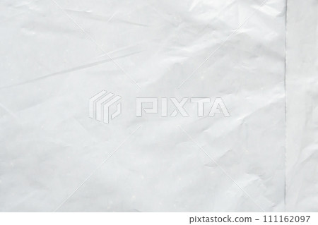 White plastic bag texture background close up White plastic bag texture background close up 111162097