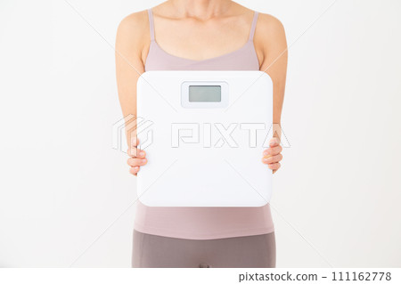 中年婦女體重秤 中年婦女體重秤 111162778