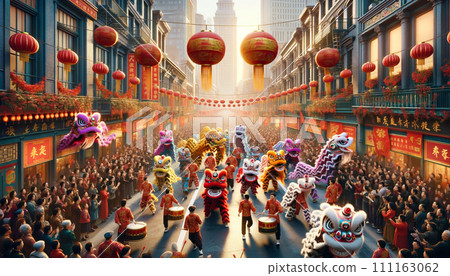 Traditional Chinese New Year Chinese Lunar New... - Stock Illustration