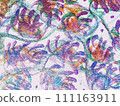 Plant motifs/hand-drawn art 111163911