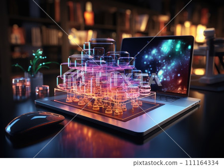 Cloud Computing Concept. Data protected exchange on smart phone or other mobile device and online storage. Cloud Technology. Cloud Computing Concept. Data protected exchange on smart phone or other mobile device and online storage. Cloud Technology. 111164334
