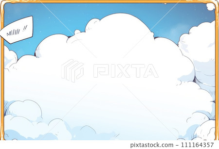 Color abstract cartoon background or children playground banner design element. overlay colorful spotty pattern of geometric shape, line and dot in trendy 111164357