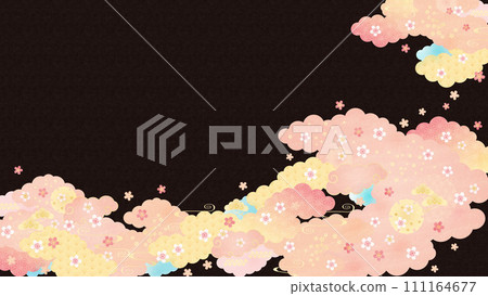 BG素材-櫻花8-2 111164677