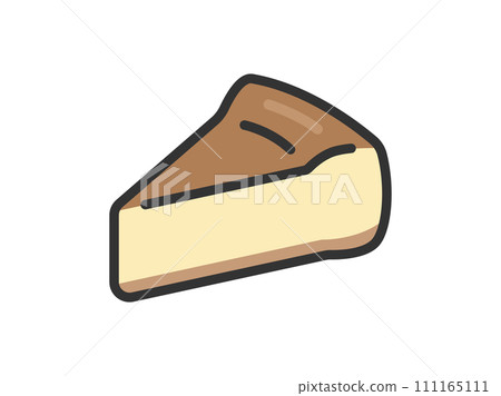 slice of cheesecake drawing