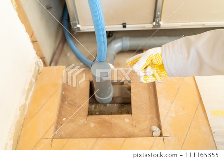 Renovation work drain pipe 111165355