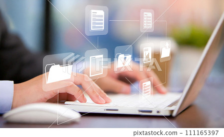 business image, document management, content management, digital workflow 111165397