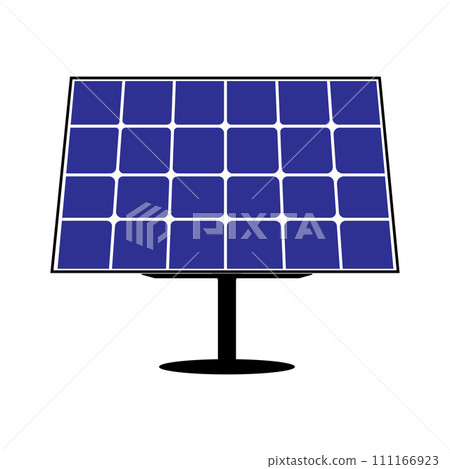Solar panels icon Solar panels icon 111166923