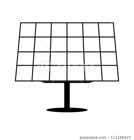 Solar panels icon 111166925