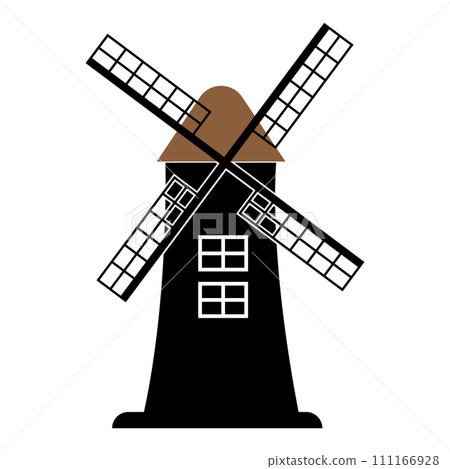 Windmill logo 111166928
