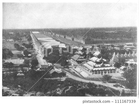 Old Myanmar Mandalay 111167339