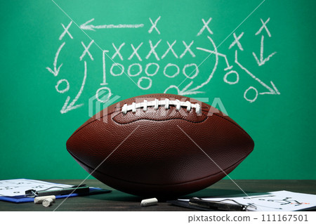 American football, concept of Super Bowl and American football 111167501