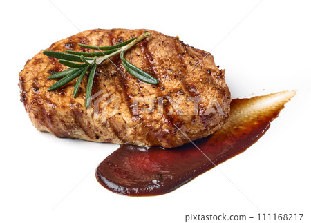 freshly grilled steak 111168217