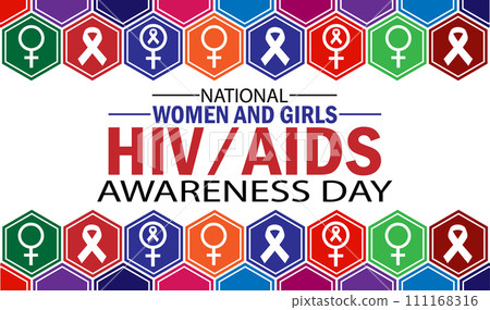 National Women and Girls HIV AIDS Awareness Day Vector Template Design Illustration National Women and Girls HIV AIDS Awareness Day Vector Template Design Illustration 111168316