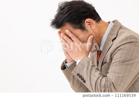 商人感嘆特寫 111169539