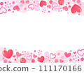 Heart cute frame background material 111170166