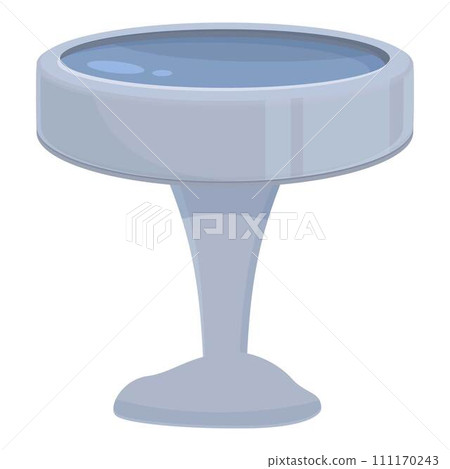 Silver cufflink icon cartoon vector. Fashion luxury. Wedding style 111170243