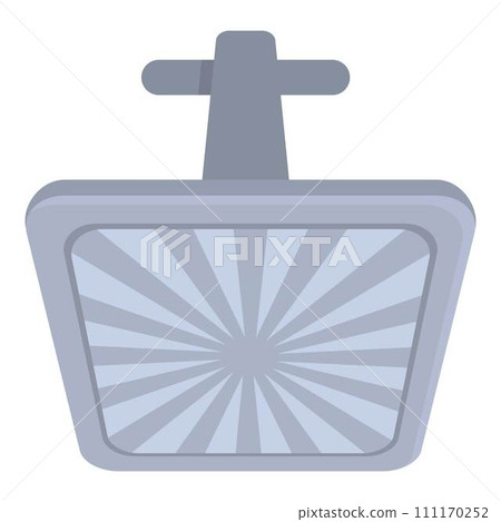 Elegant cufflink icon cartoon vector. Fashion luxury. Style gem 111170252