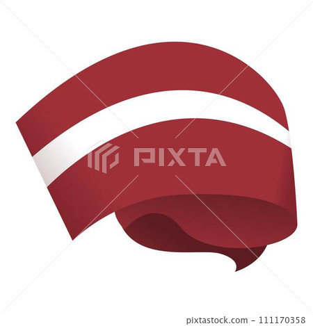 Latvia icon cartoon vector. National country. Europe nation Latvia icon cartoon vector. National country. Europe nation 111170358