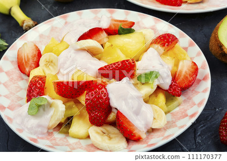 Useful summer fruit dessert. Useful summer fruit dessert. 111170377