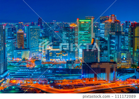 大阪梅田夜景 111172089