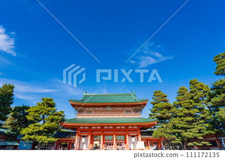 京都市平安神宮大天門 京都市平安神宮大天門 111172135