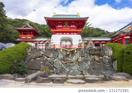山口縣下關市的赤間神社 山口縣下關市的赤間神社 111172581