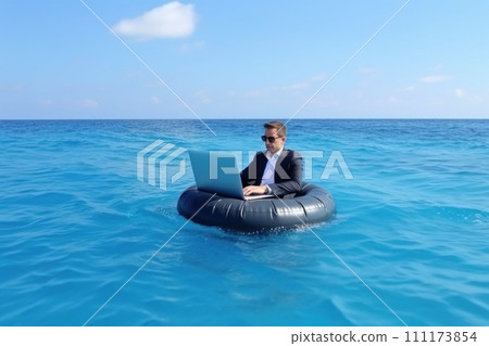 Digital nomad concept, Remote working concept Digital nomad concept, Remote working concept 111173854