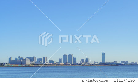 [Chiba Prefecture] Seaside Makuhari/Makuhari New City Scenery | Scenery seen from Akanehama Green Area 111174150