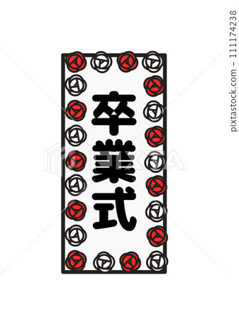 Signs of graduation ceremony Signs of graduation ceremony 111174238