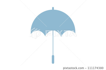 blue umbrella icon 111174380