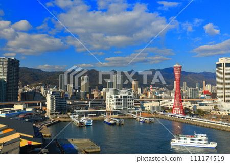 [兵庫縣] 改造後的港口塔和神戶美利堅公園 111174519