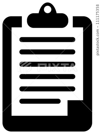 clipboard icon black clipboard icon black 111175358