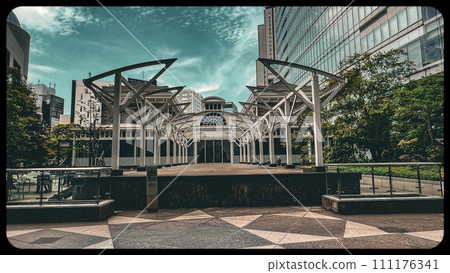 Tokyo Shiodome Old Shinbashi Station 111176341