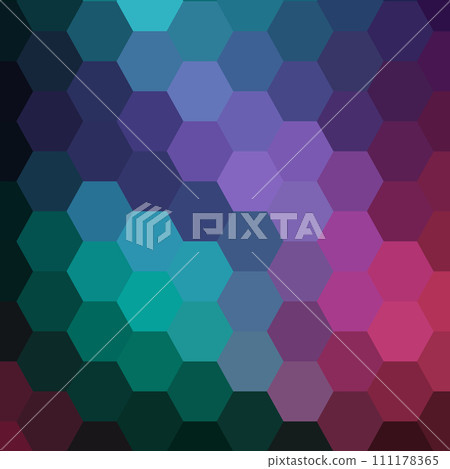 Abstract vector geometric background. template for presentation, advertising, banner, cover and more. Color hexagon. eps 10 Abstract vector geometric background. template for presentation, advertising, banner, cover and more. Color hexagon. eps 10 111178365