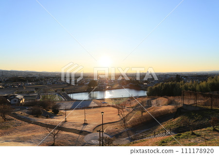 Yoshioka Town Shiroyama Miharashi Park (view from the observation deck) 111178920