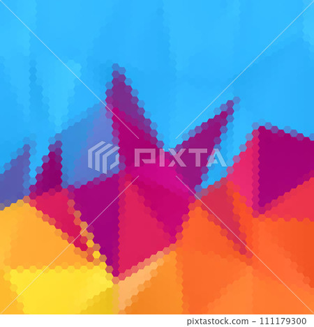 Color hexagon background. Vector graphics. Presentation template. eps 10 Color hexagon background. Vector graphics. Presentation template. eps 10 111179300