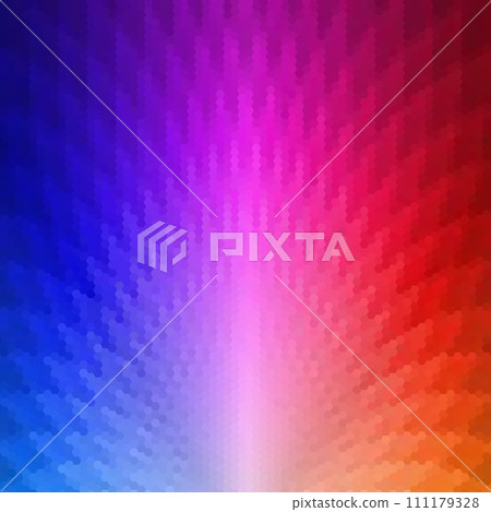 Geometric image. Abstract vector background. Colored pixel background. eps 10 111179328
