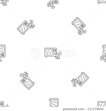 Smart microwave pattern seamless vector repeat geometric for any web design Smart microwave pattern seamless vector repeat geometric for any web design 111179644
